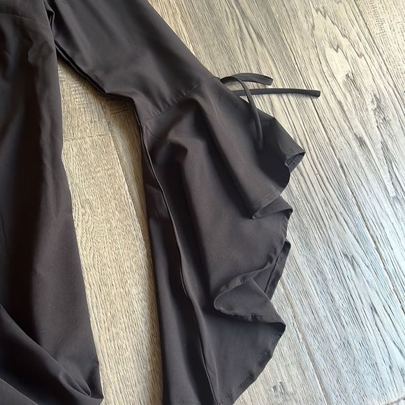 🔥LULUS🔥 | Black long puff sleeve mini dress - Picture 5 of 12